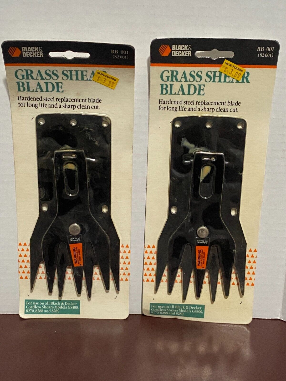 Black & Decker Nos Grass Shear Replacement Blade Part #rb 001