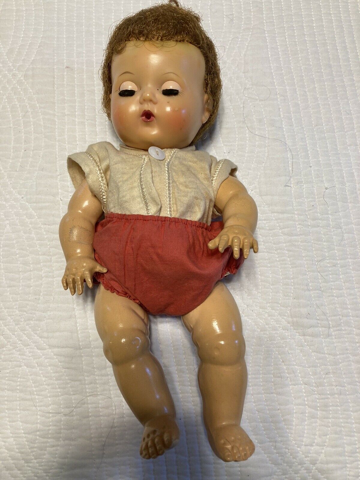 Vintage 1950's American Character Tiny Tears Doll Pat No 2675644 Posable